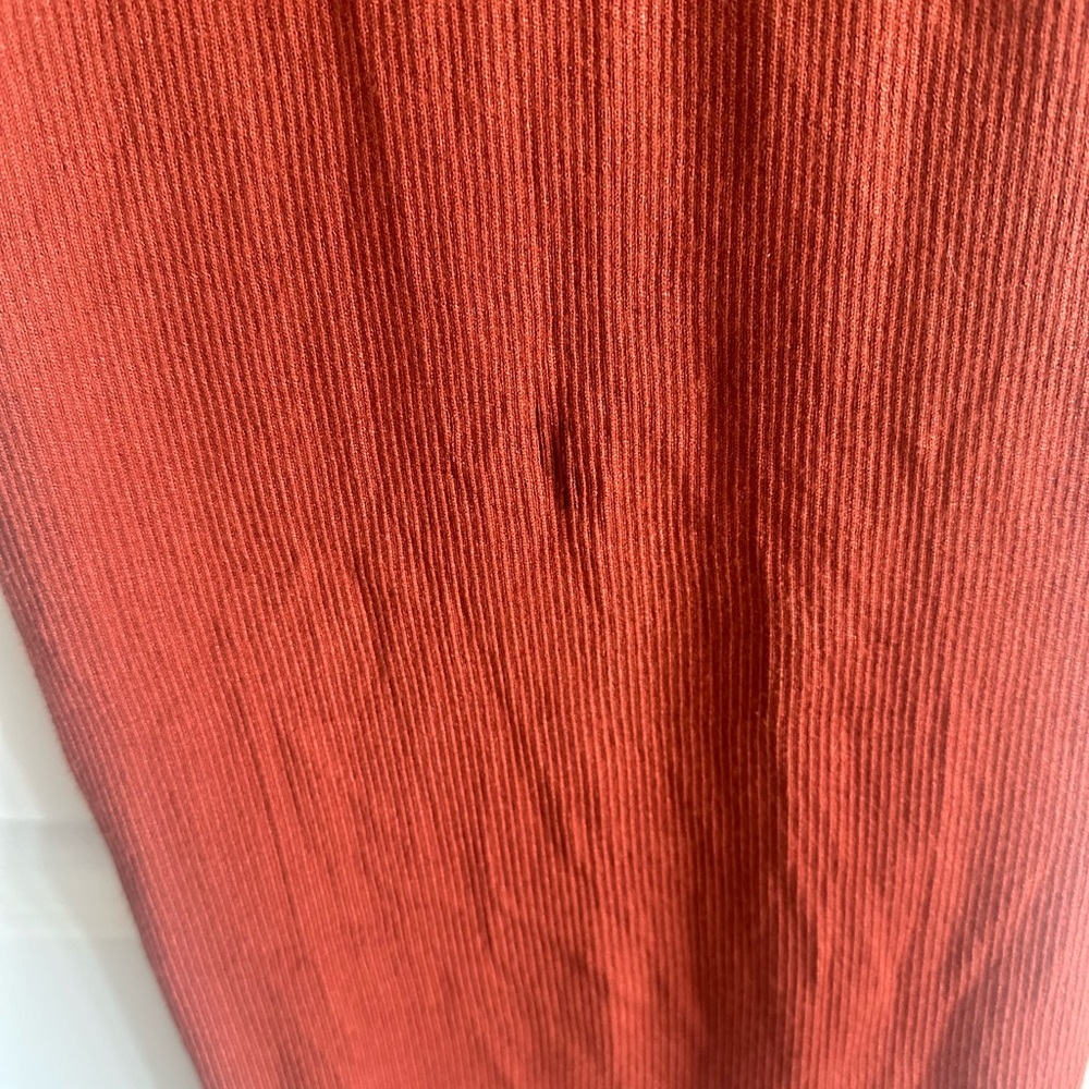 ALLSAINTS Rea Ribbed Midi Dress - Picture 13 of 13